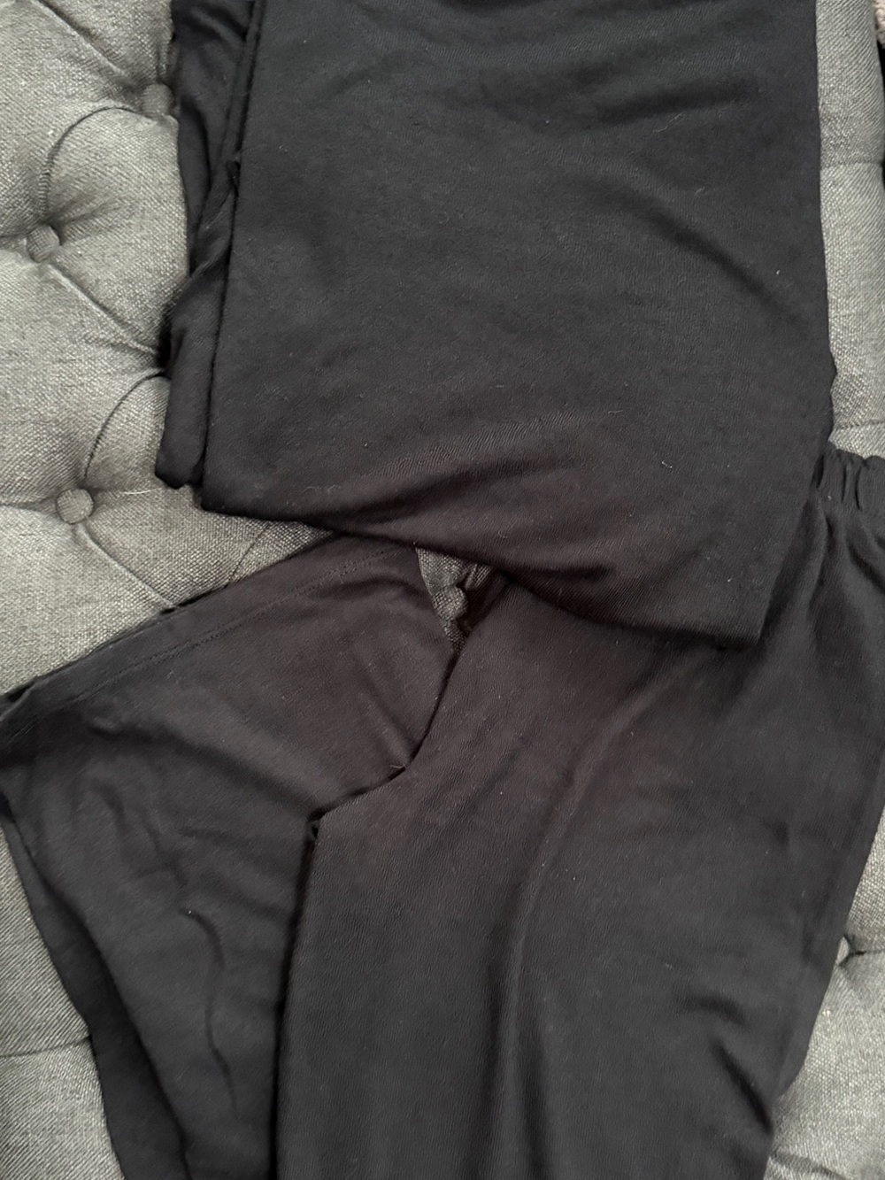 PJ Salvage Black Knit Pullover